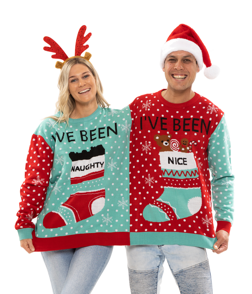 double person christmas sweater