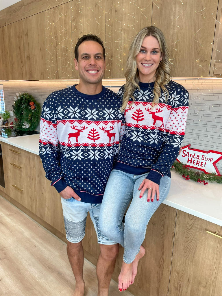 matching classic christmas sweaters 