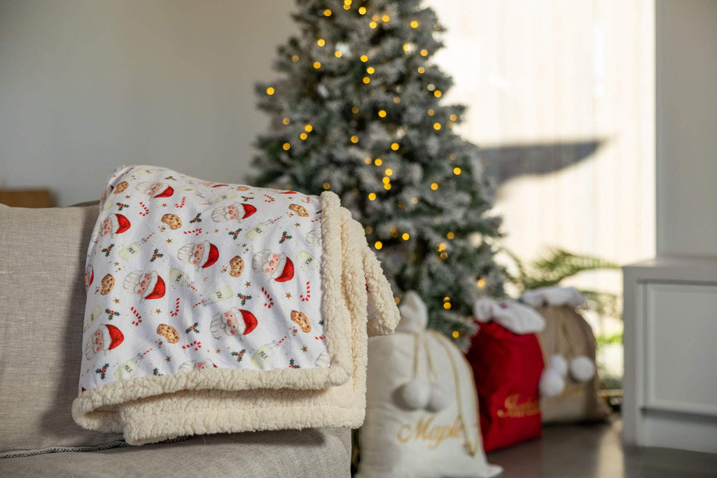 snuggly christmsa blanket