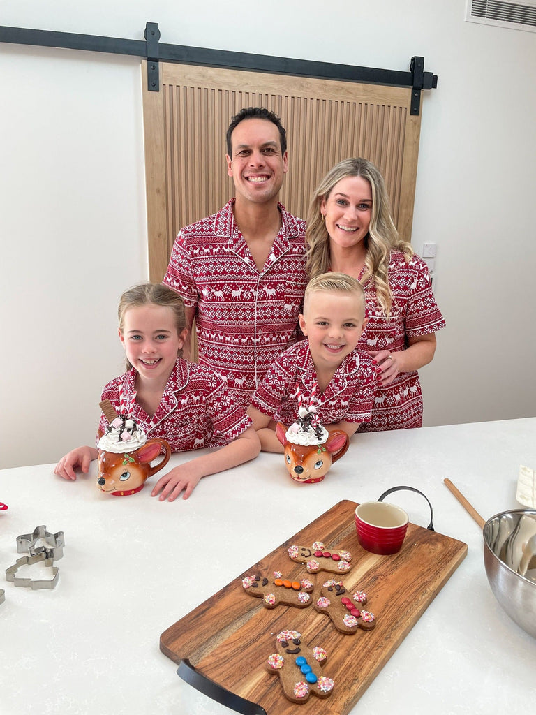 family christmas pjs nz