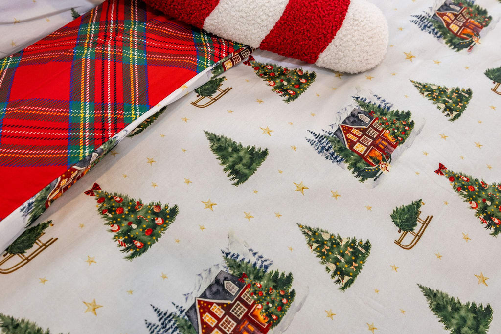 double sided christmas duvet